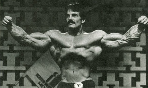 Mike Mentzer winning the Mr. universe contest 1978